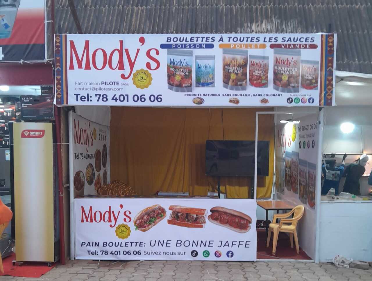 Mody's à la FIDAK 2025 - Stand au CICES